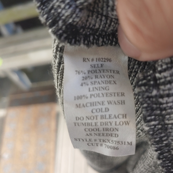 Connected Apparel Gray Dress - Picture 5 of 5